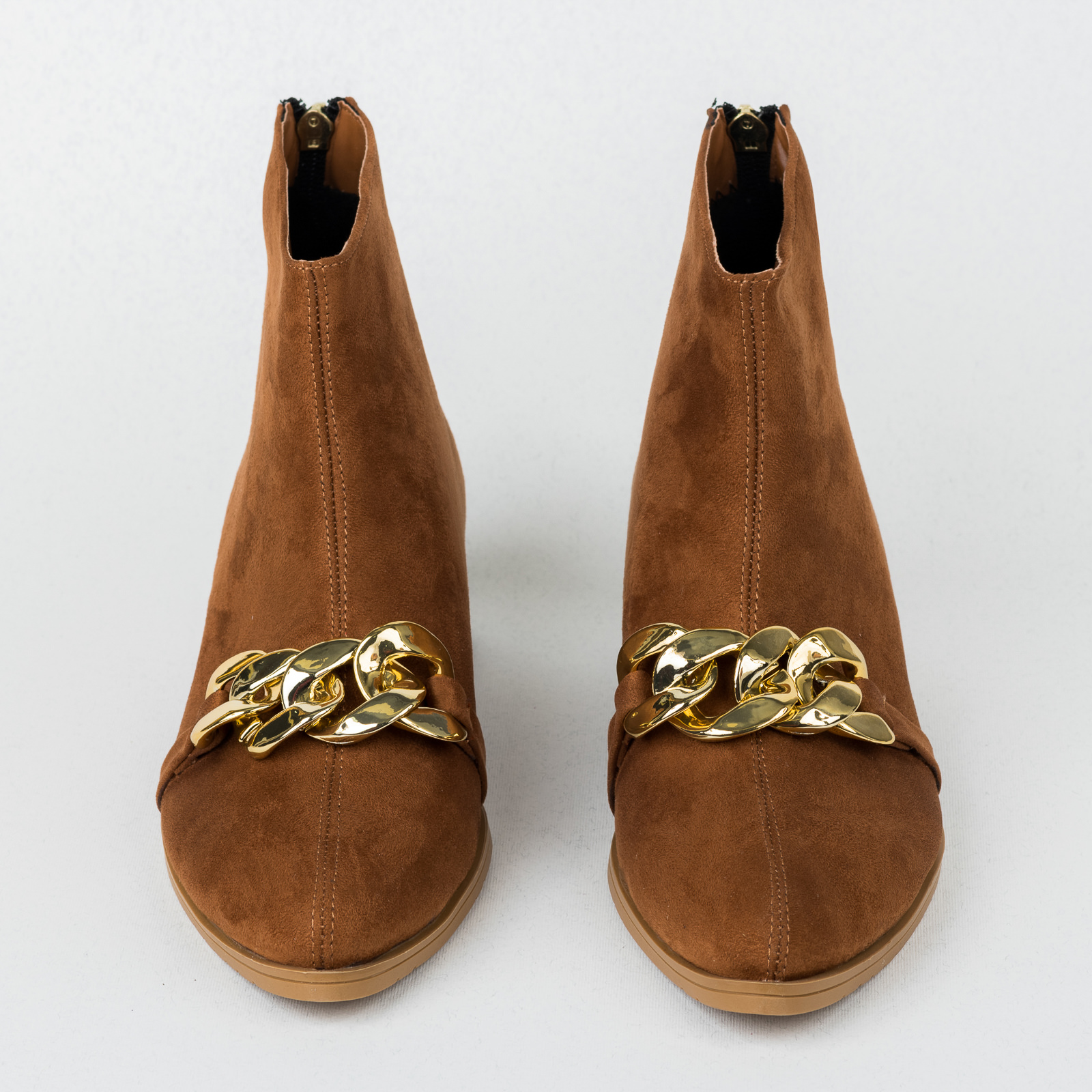 Women ankle boots B535 - CAMEL