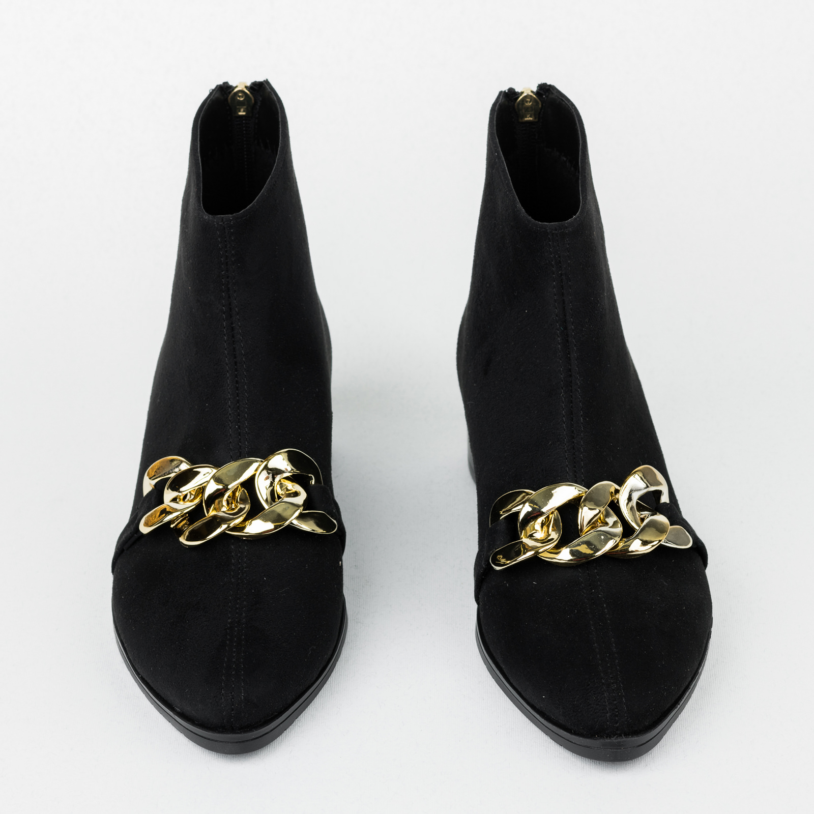 Women ankle boots B535 - BLACK