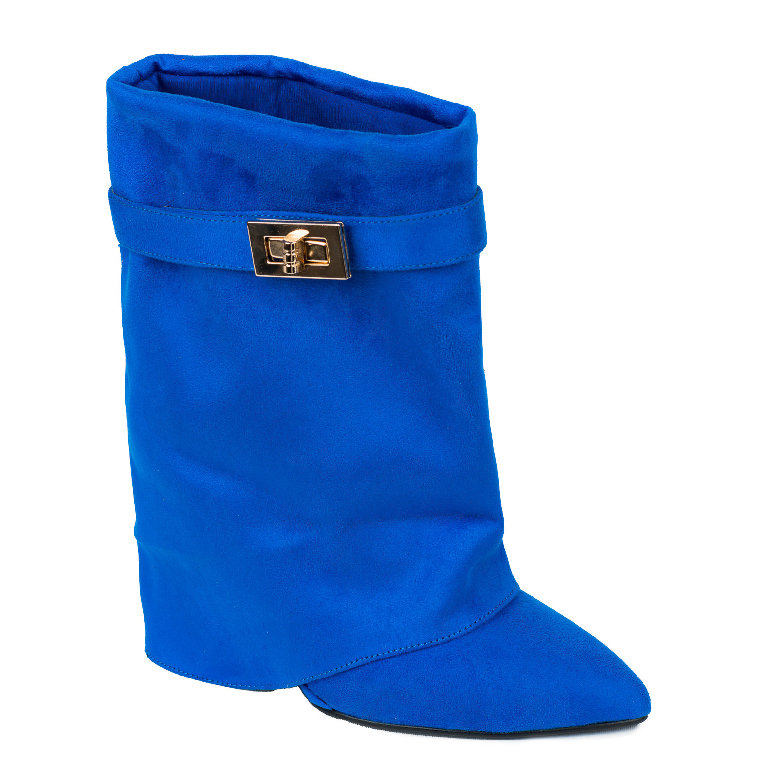 Women ankle boots B537 - BLUE