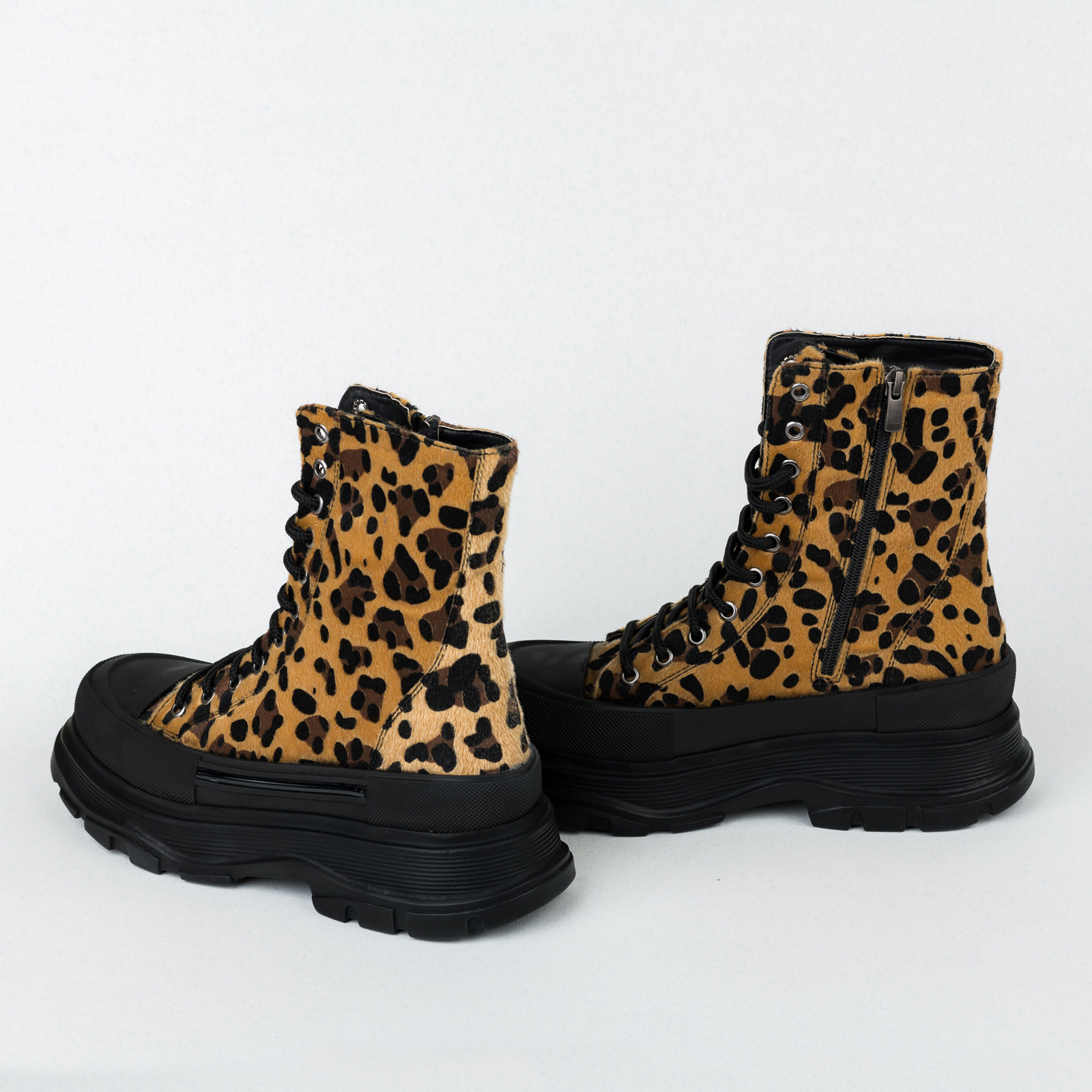 Women ankle boots B538 - BEIGE