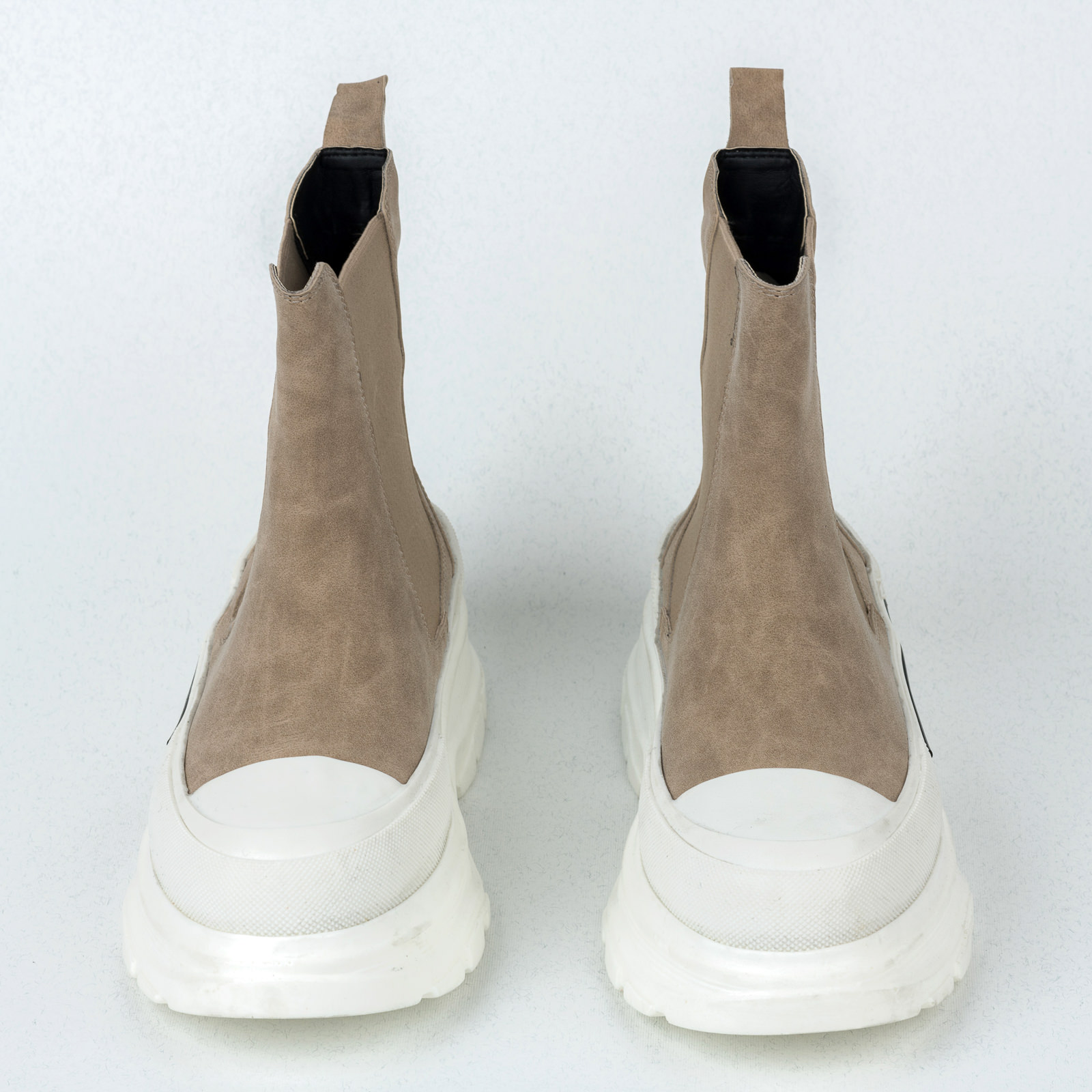 Women ankle boots B542 - BEIGE