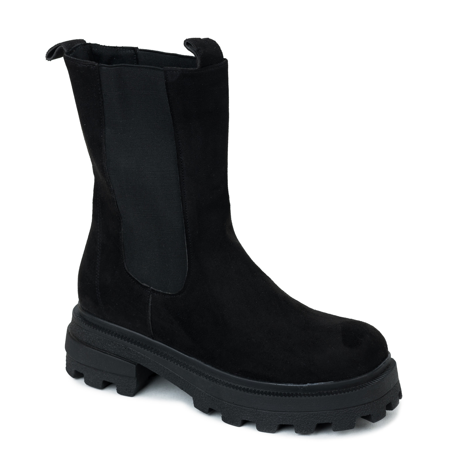 Women ankle boots B562 - BLACK