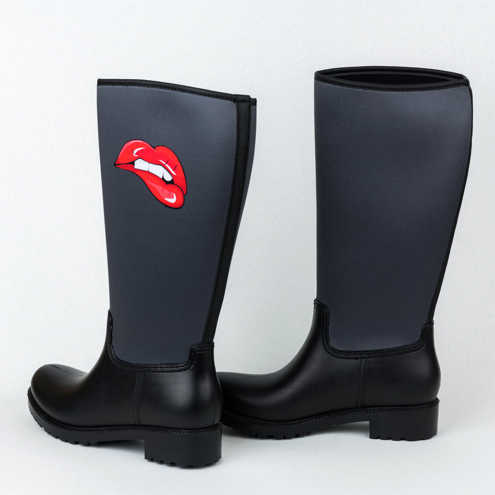 Waterproof boots B582 - BLACK