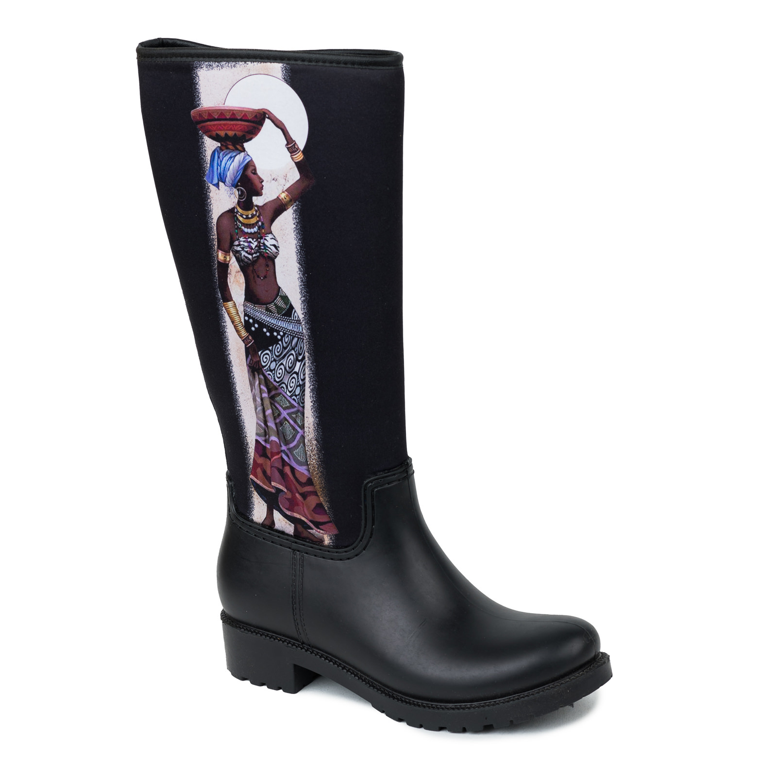 Waterproof boots B577 - BLACK