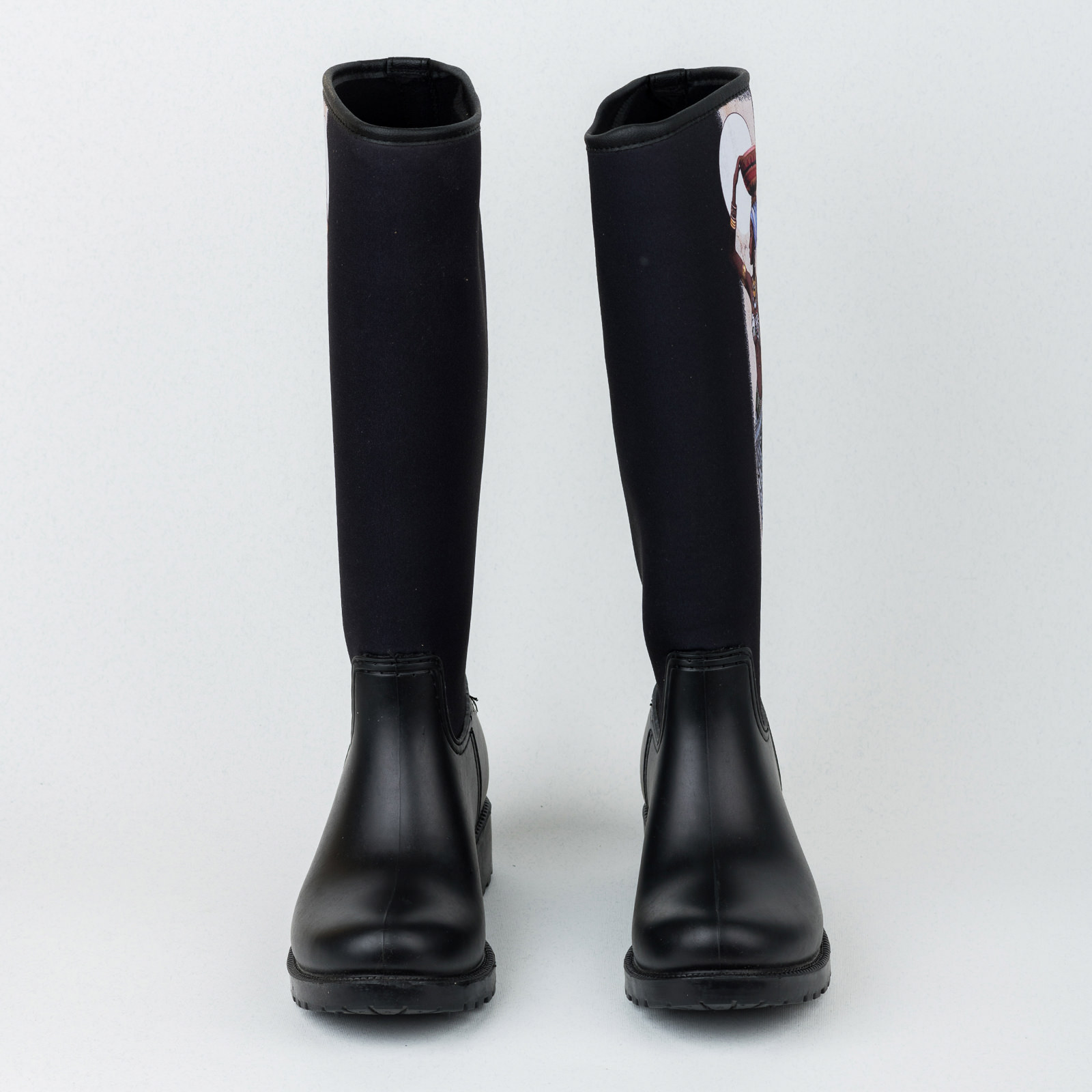 Waterproof boots B577 - BLACK