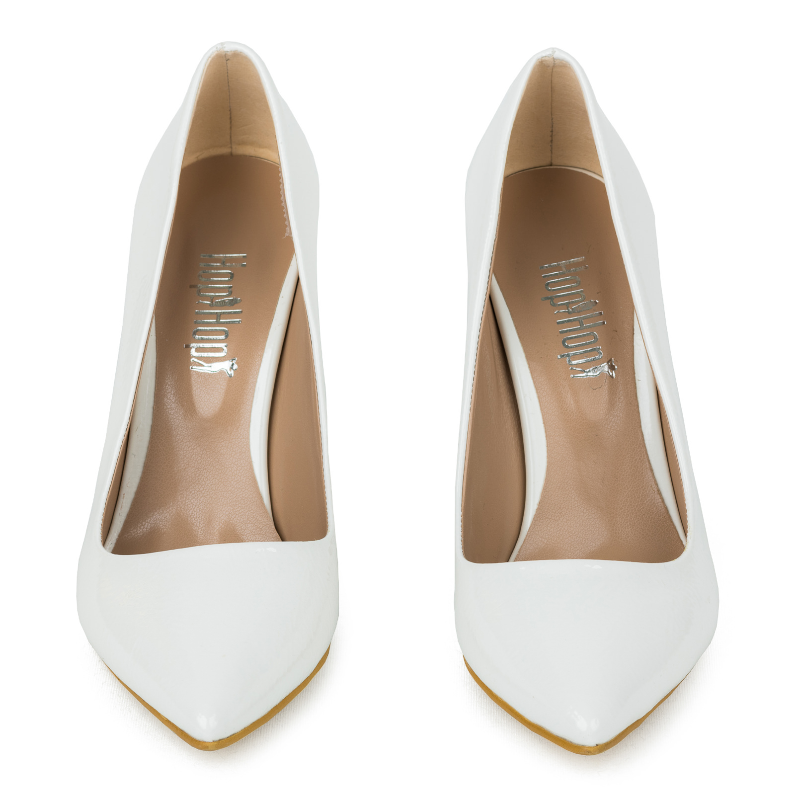 High-heels B594 - WHITE