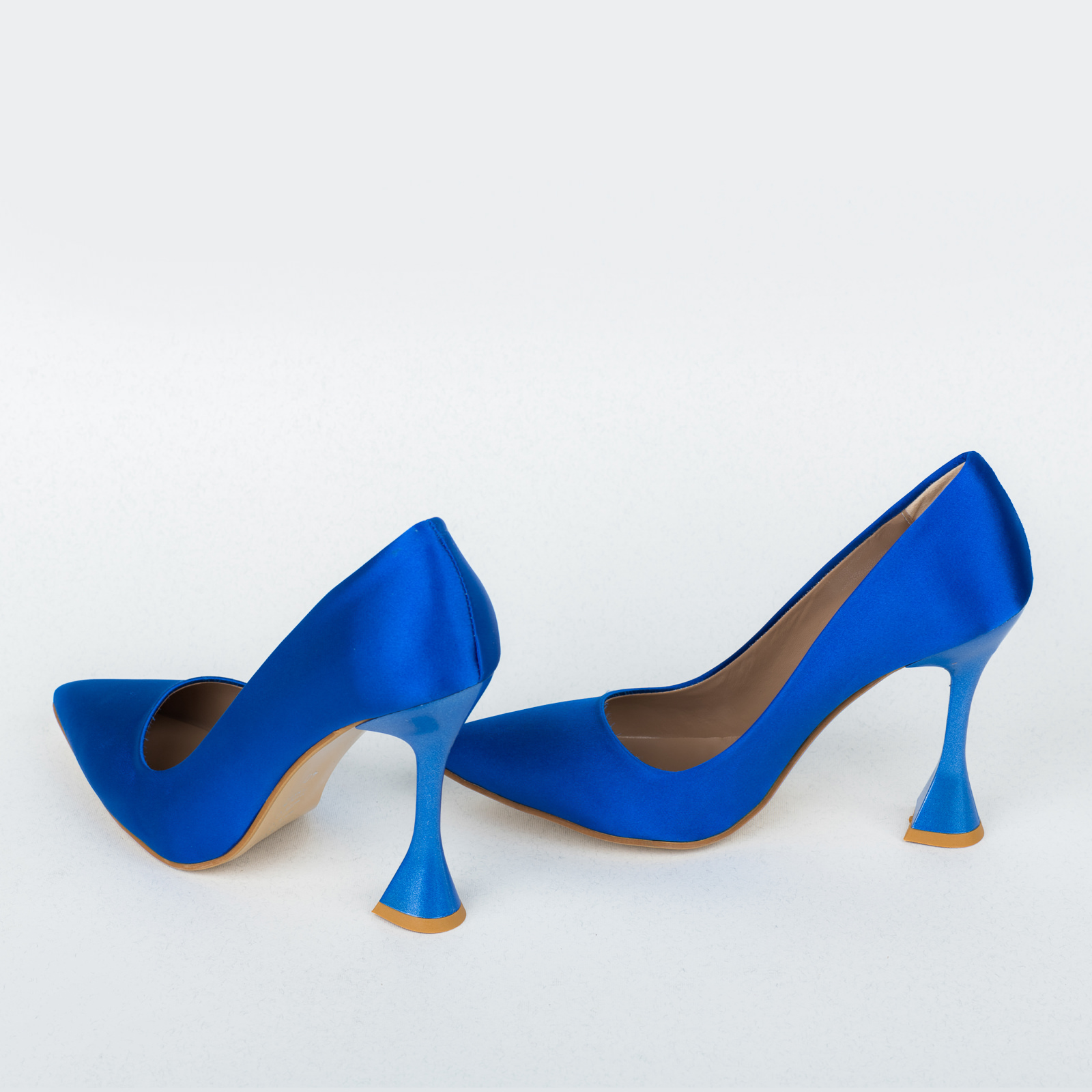 High-heels B595 - BLUE