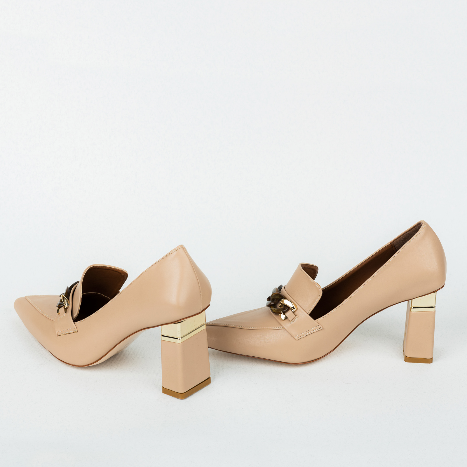 High-heels B602 - BEIGE