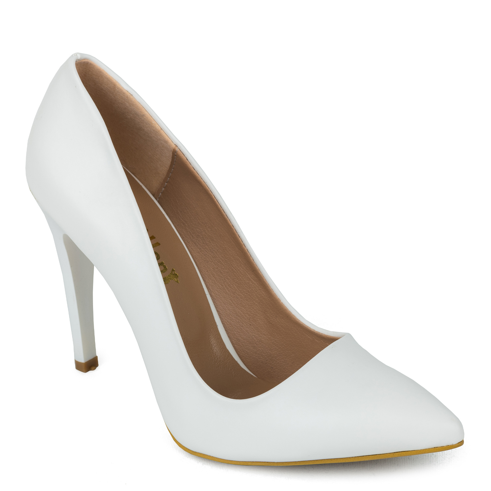 High-heels B527 - WHITE