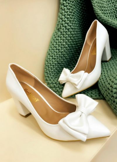 Stilettos and high-heels LILEY - WHITE