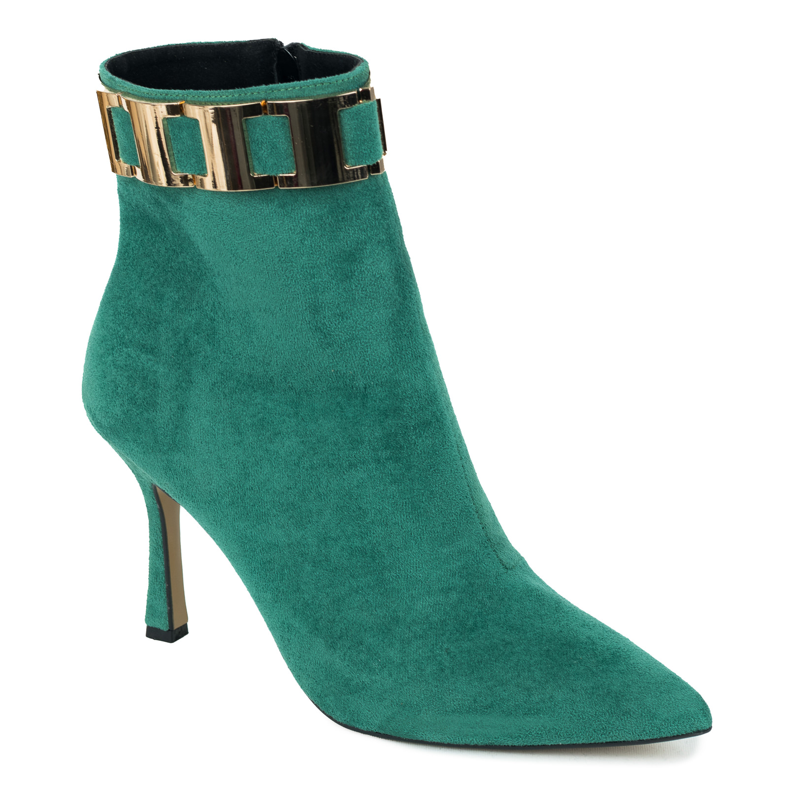 Women ankle boots B607 - GREEN