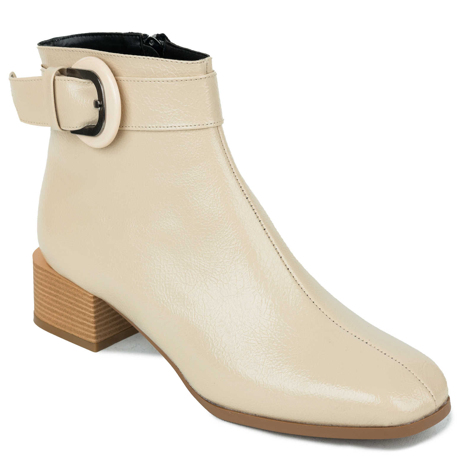 Women ankle boots B609 - BEIGE