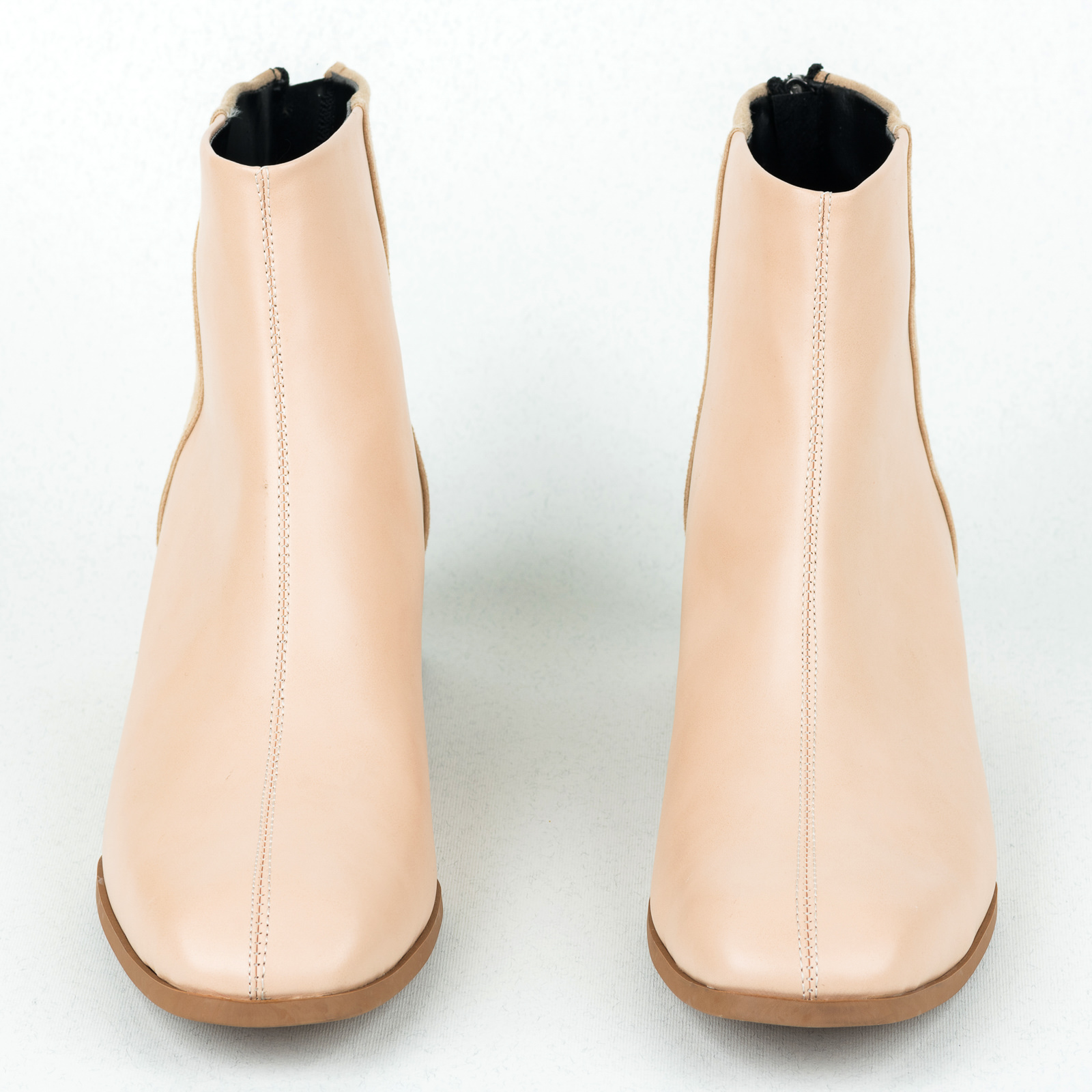 Women ankle boots B612 - BEIGE