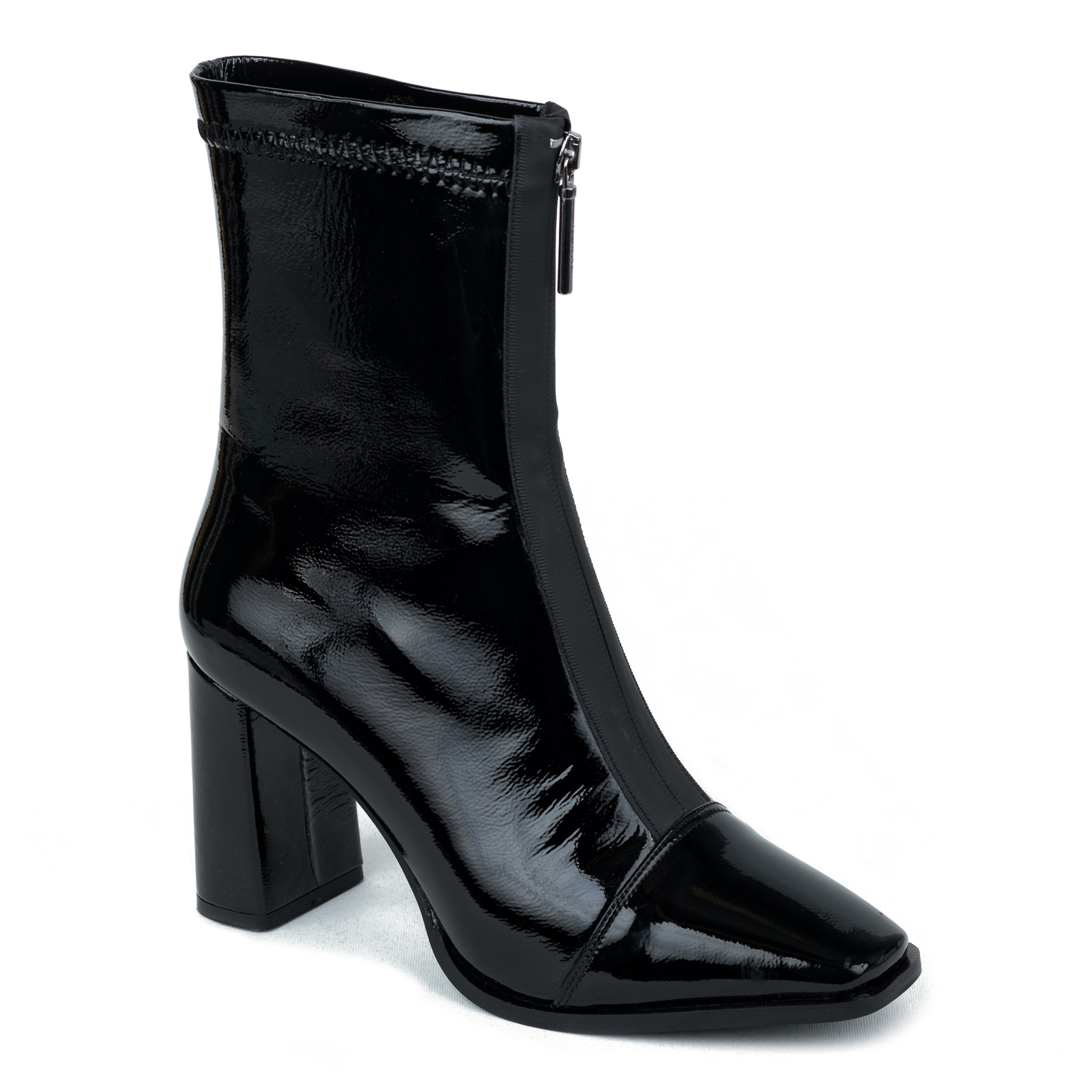 Women ankle boots B613 - BLACK