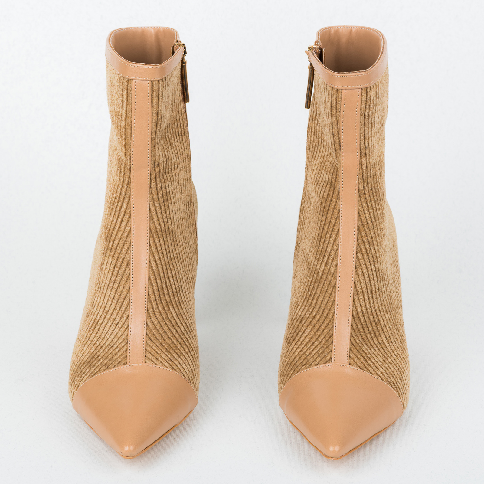 Women ankle boots B615 - BEIGE