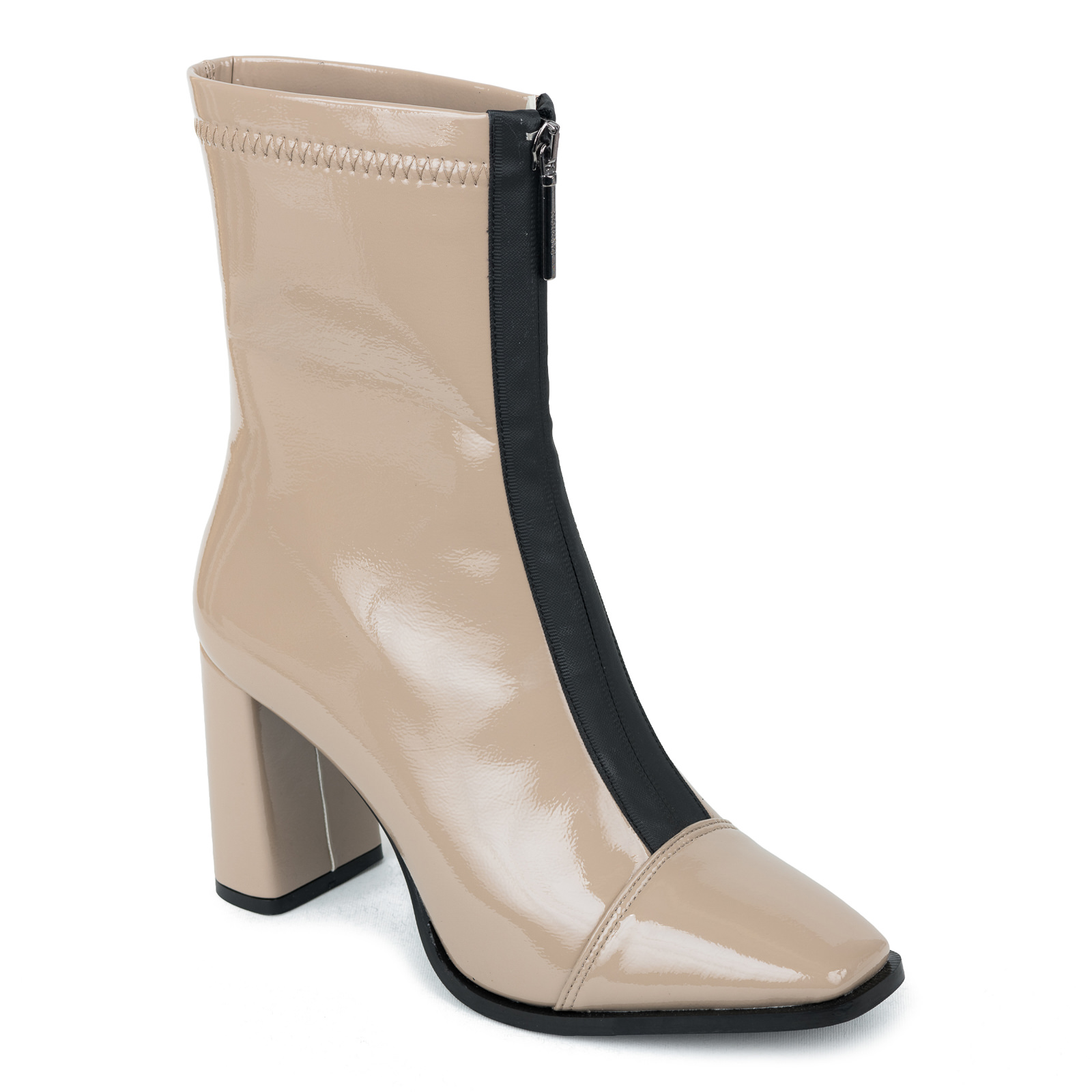 Women ankle boots B613 - BEIGE