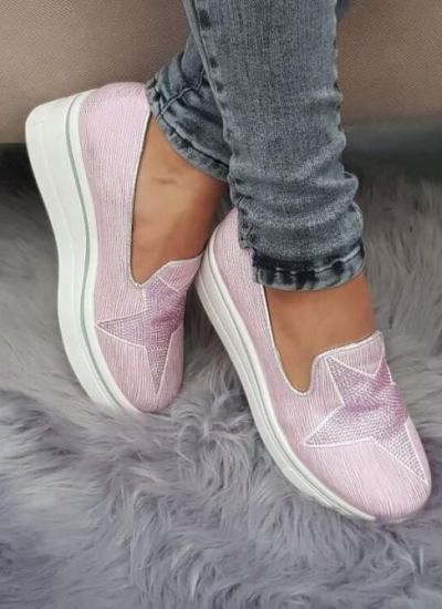ESPADRILE SA ZVEZDOM ROZE