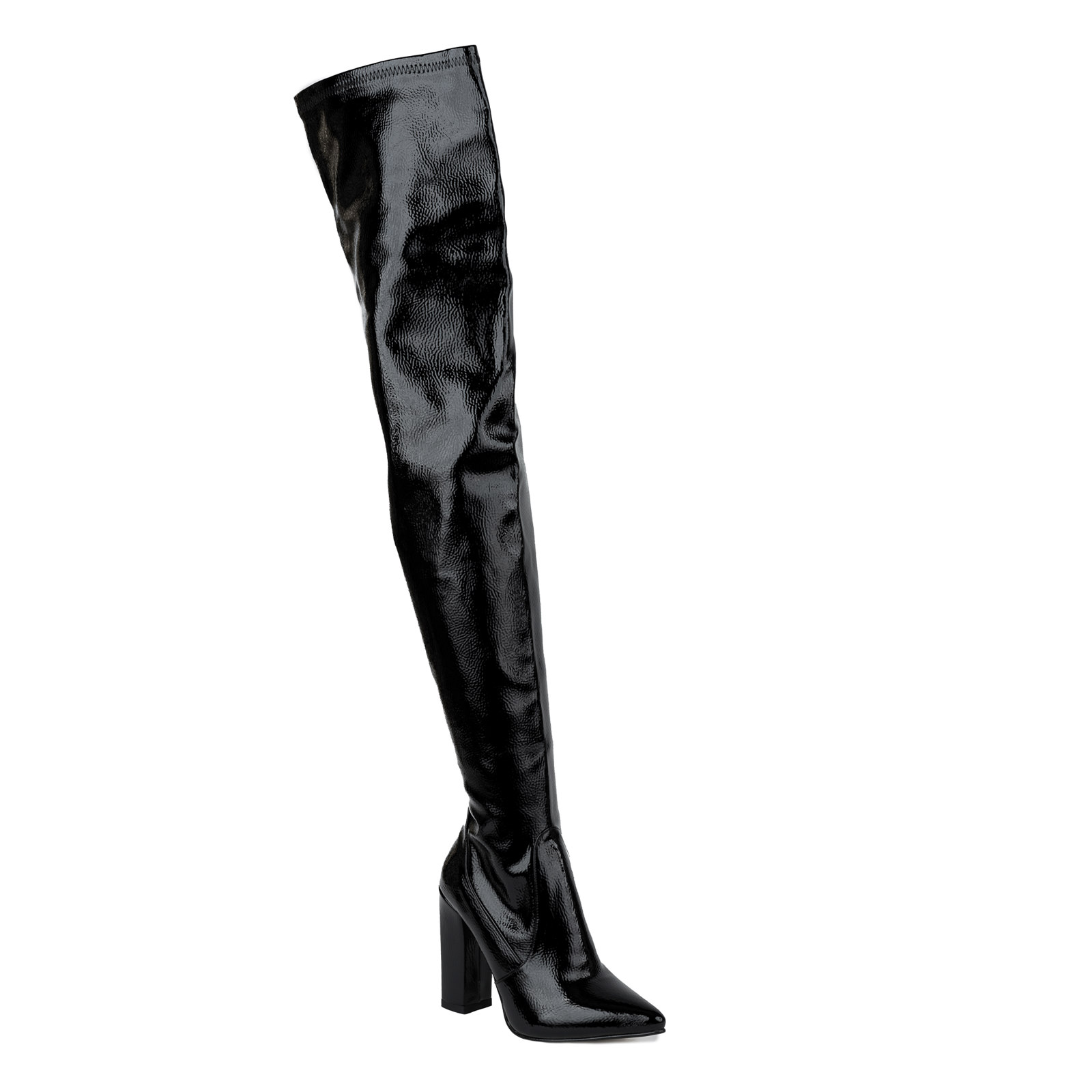 Women boots B458 - BLACK