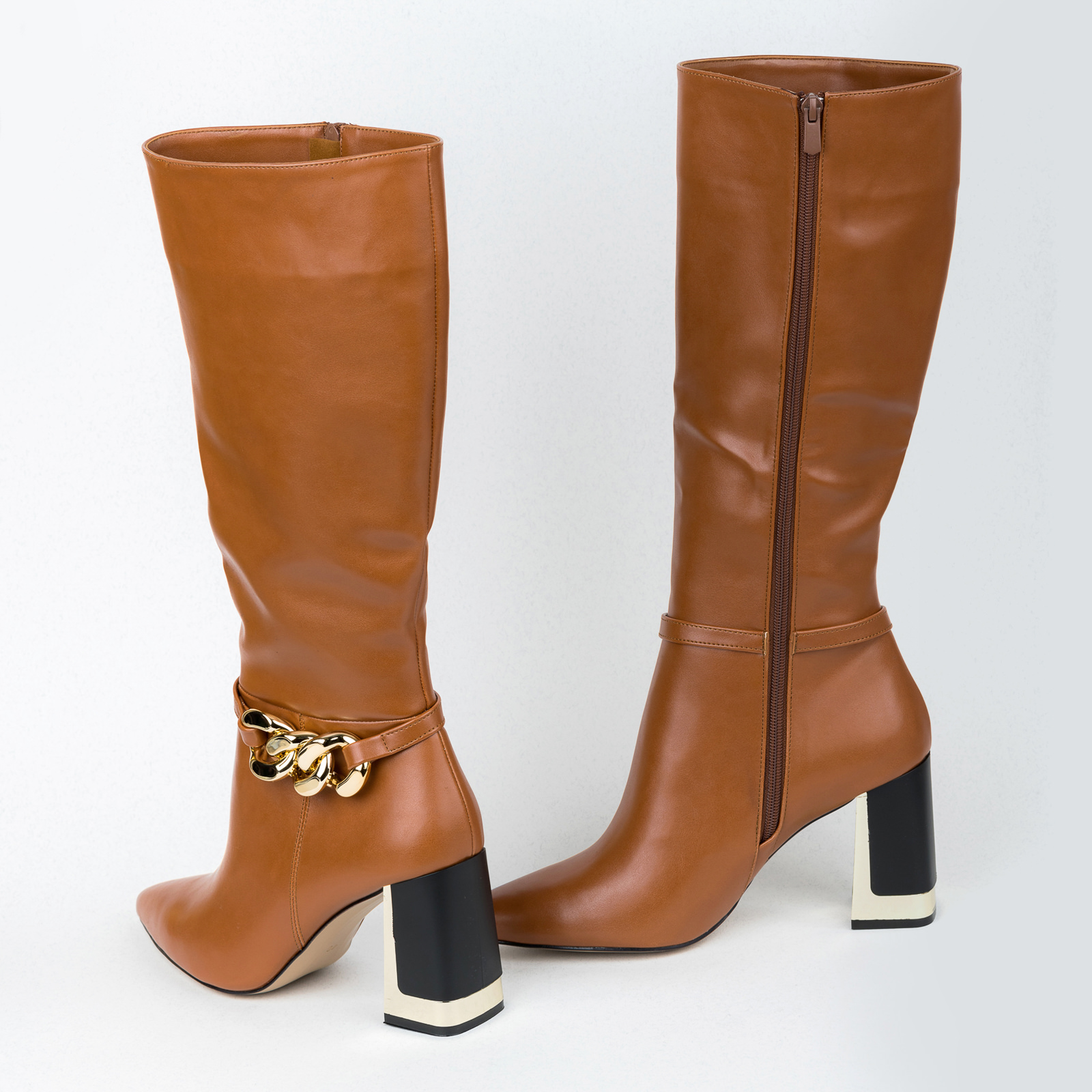 Women boots B640 - CAMEL