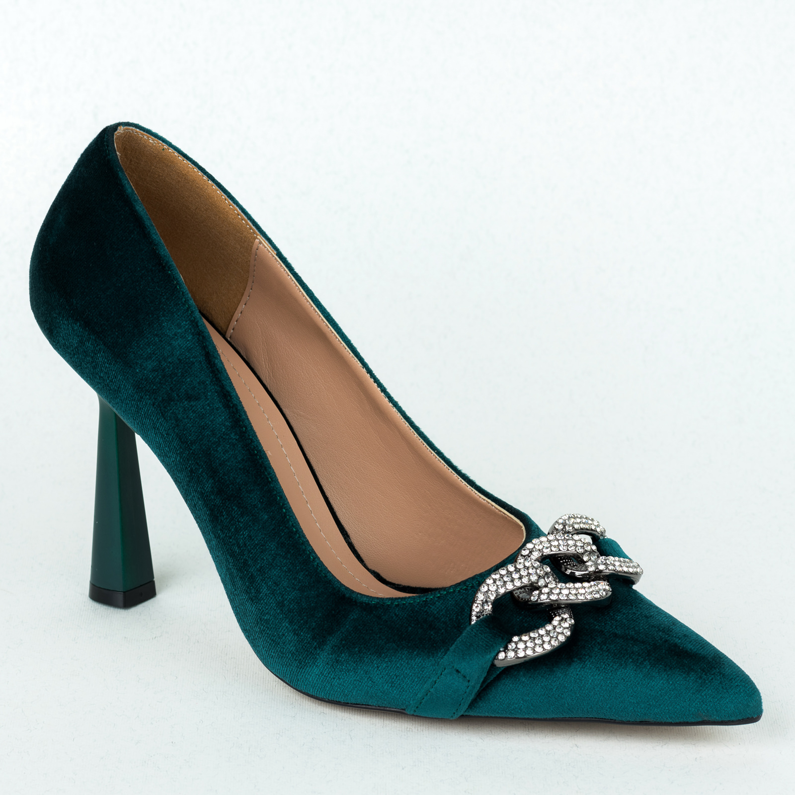 High-heels B644 - GREEN