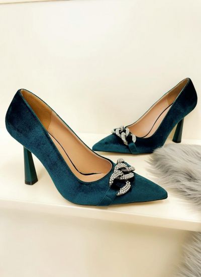Stilettos and high-heels SIMONE - GREEN