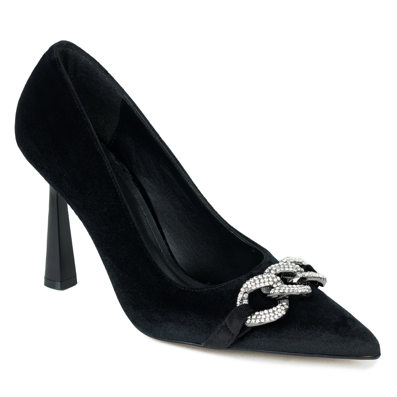 High-heels B644 - BLACK