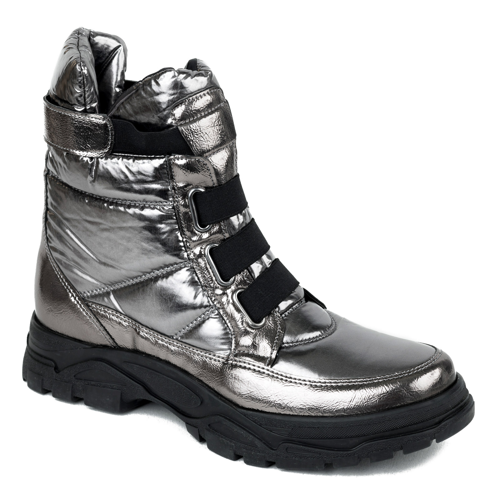 Women ankle boots B646 - SILVER