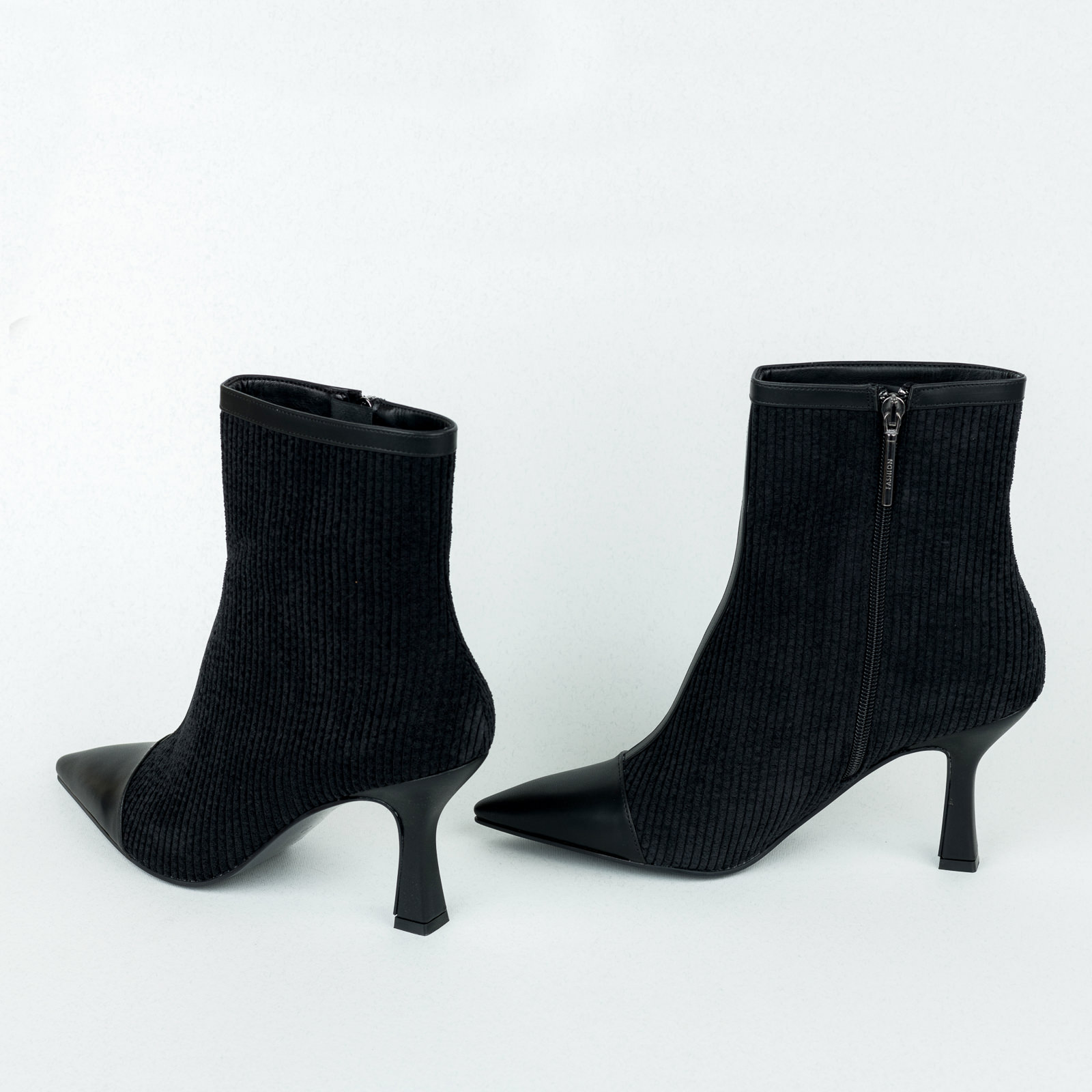 Women ankle boots B615 - BLACK