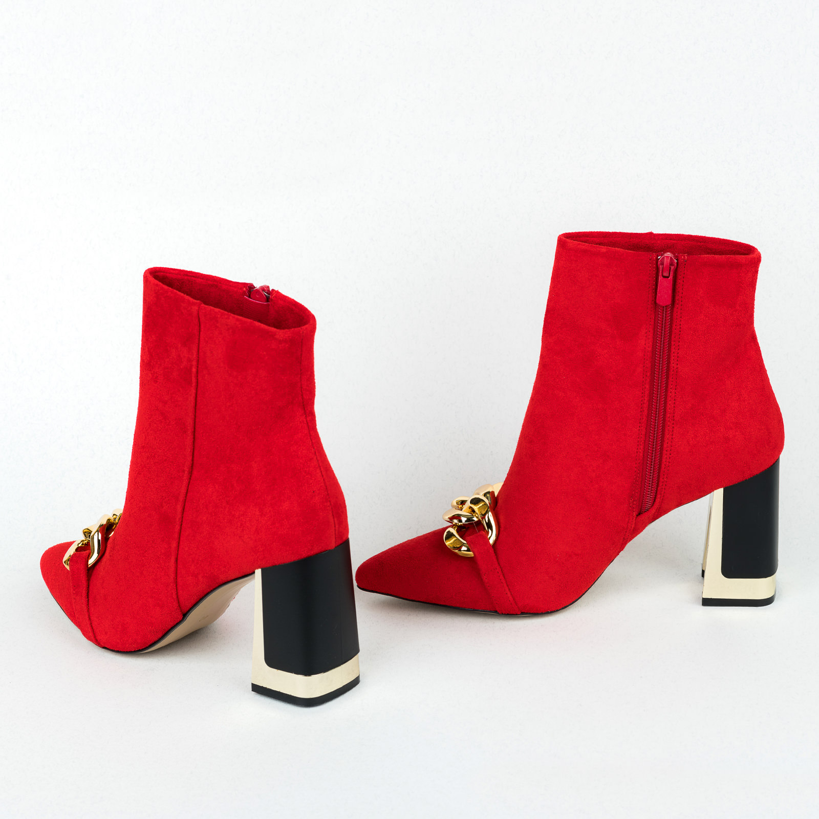 Women ankle boots B490 - CORAL