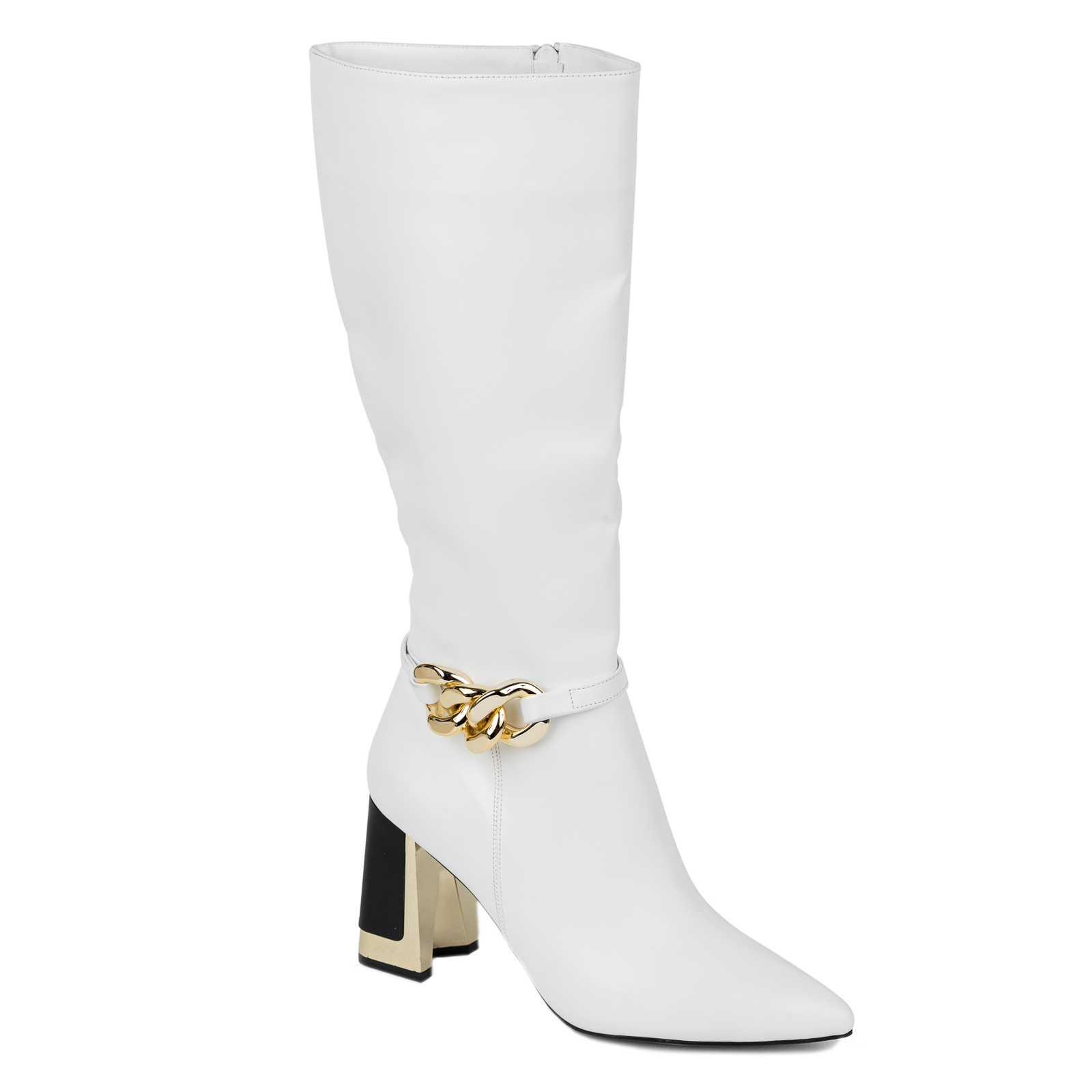 Women boots B640 - WHITE