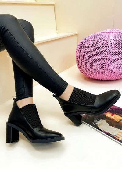 Women ankle boots SUJAYA - BLACK