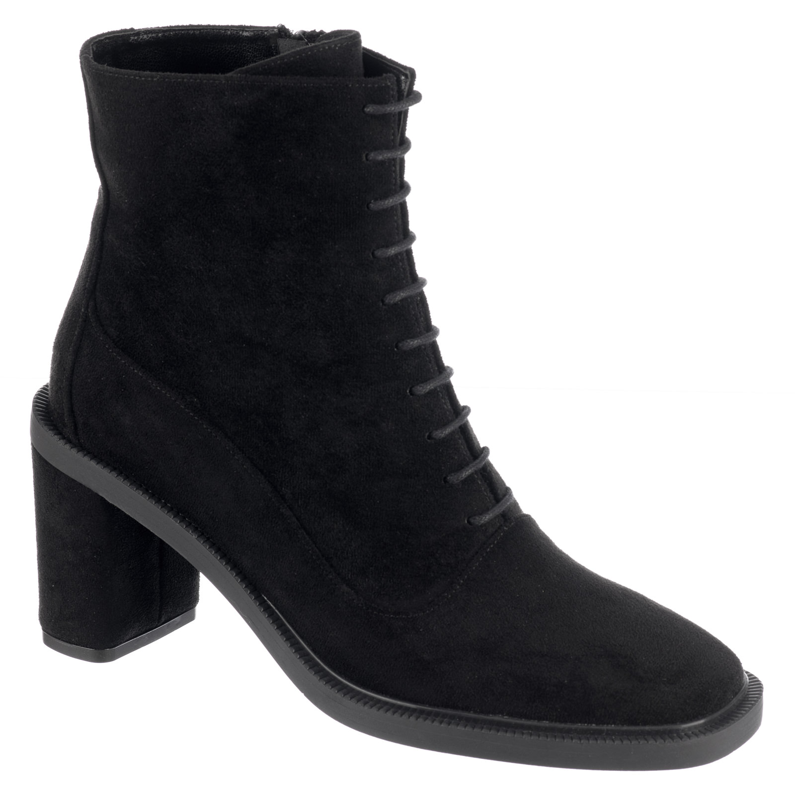 Women ankle boots B671 - BLACK