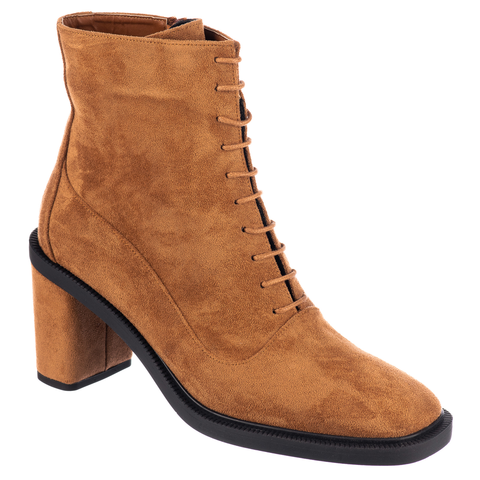 Women ankle boots B671 - CAMEL