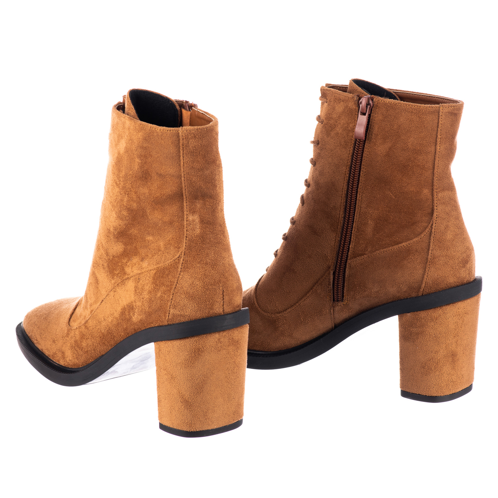Women ankle boots B671 - CAMEL