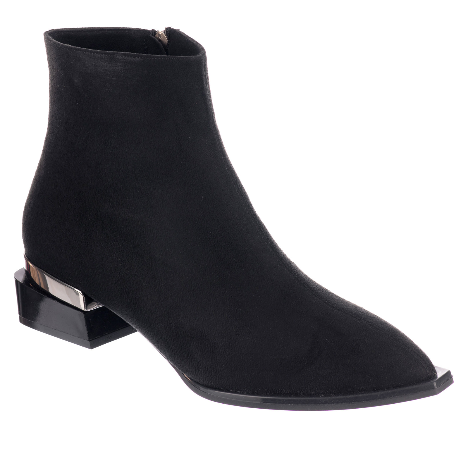 Women ankle boots B672 - BLACK
