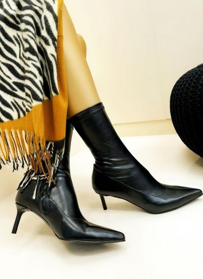Women ankle boots ASHWAQ - BLACK
