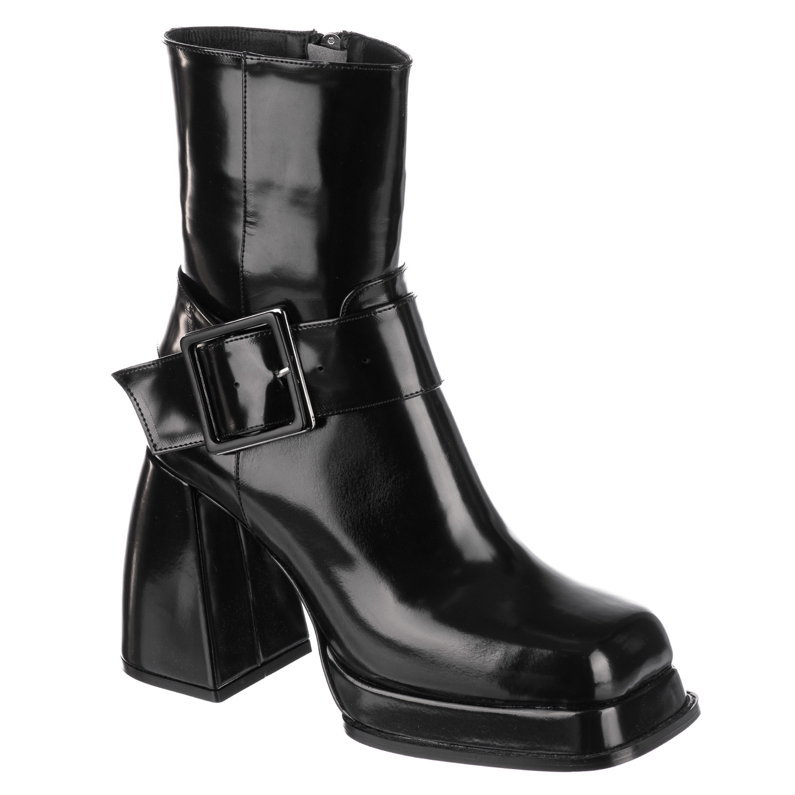 Women ankle boots B674 - BLACK