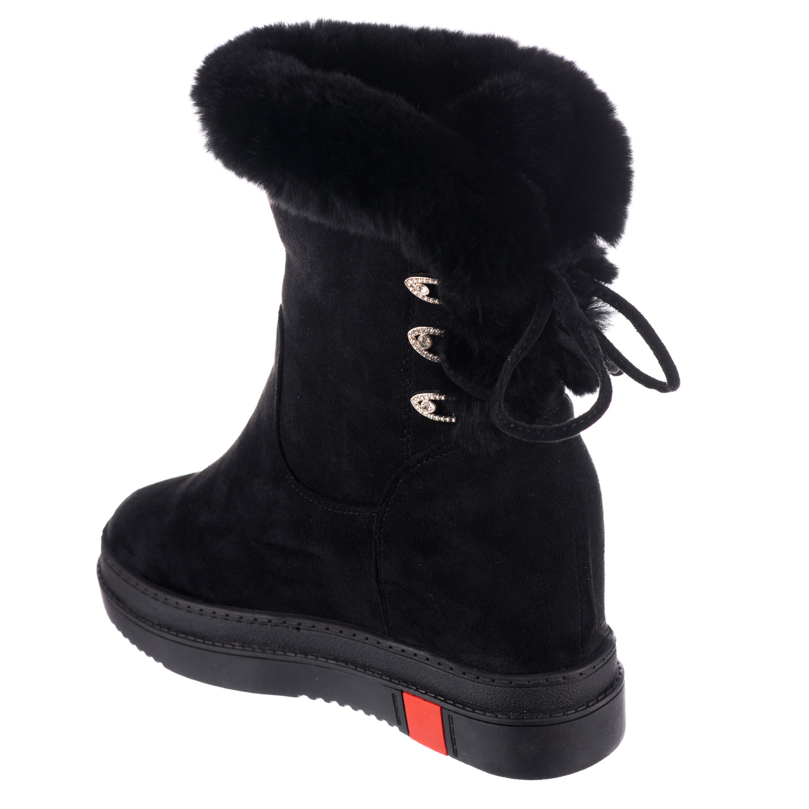Women ankle boots B683 - BLACK