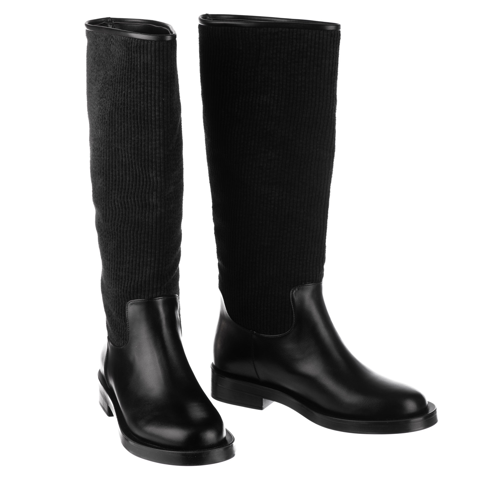 Women boots B642 - BLACK