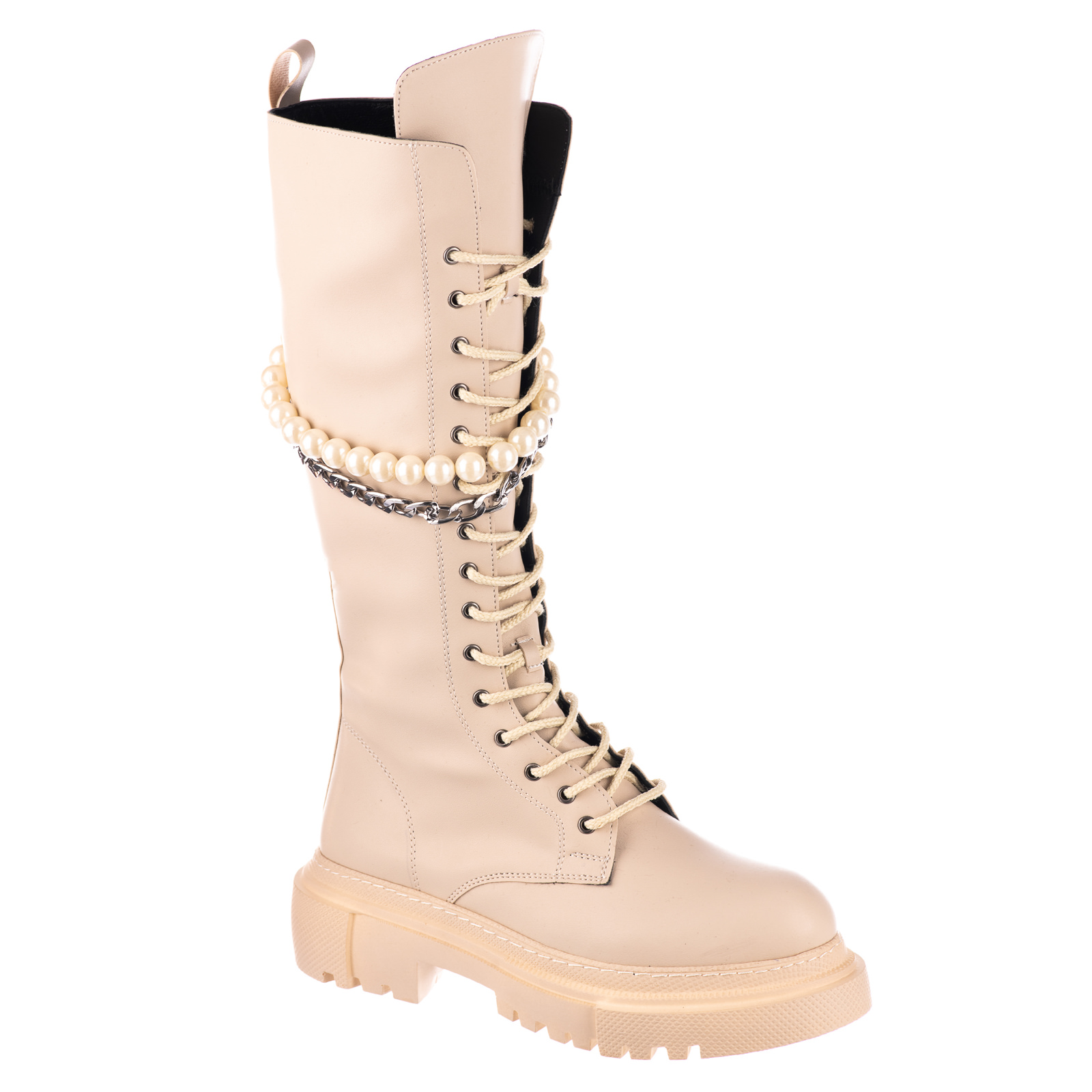 Women boots B698 - BEIGE