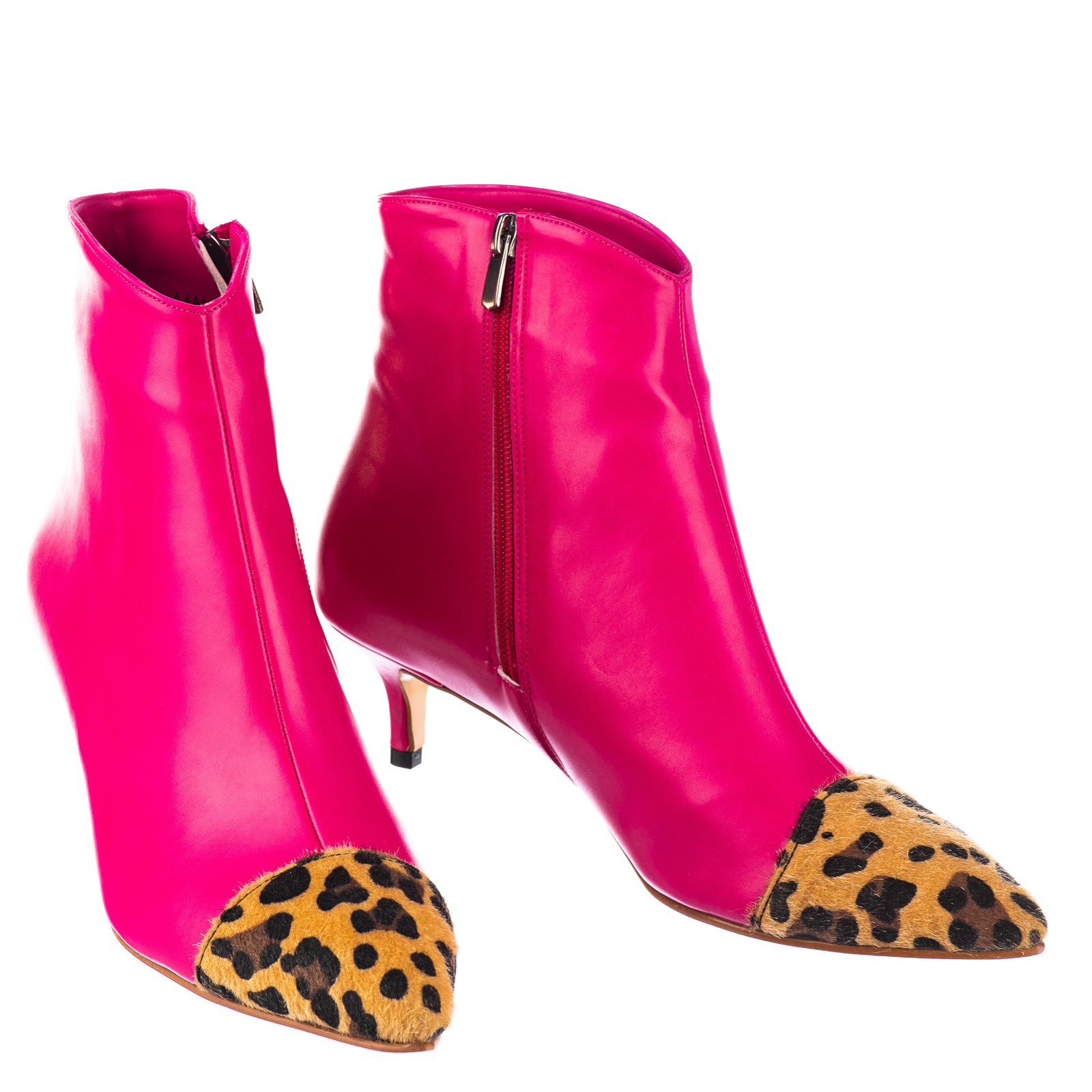 Women ankle boots B709 - PINK