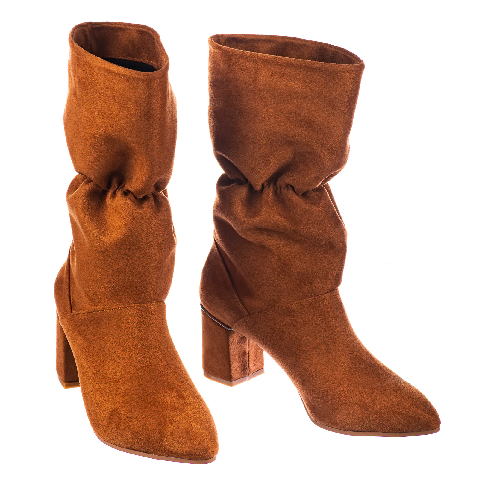 Women ankle boots B614 - CAMEL