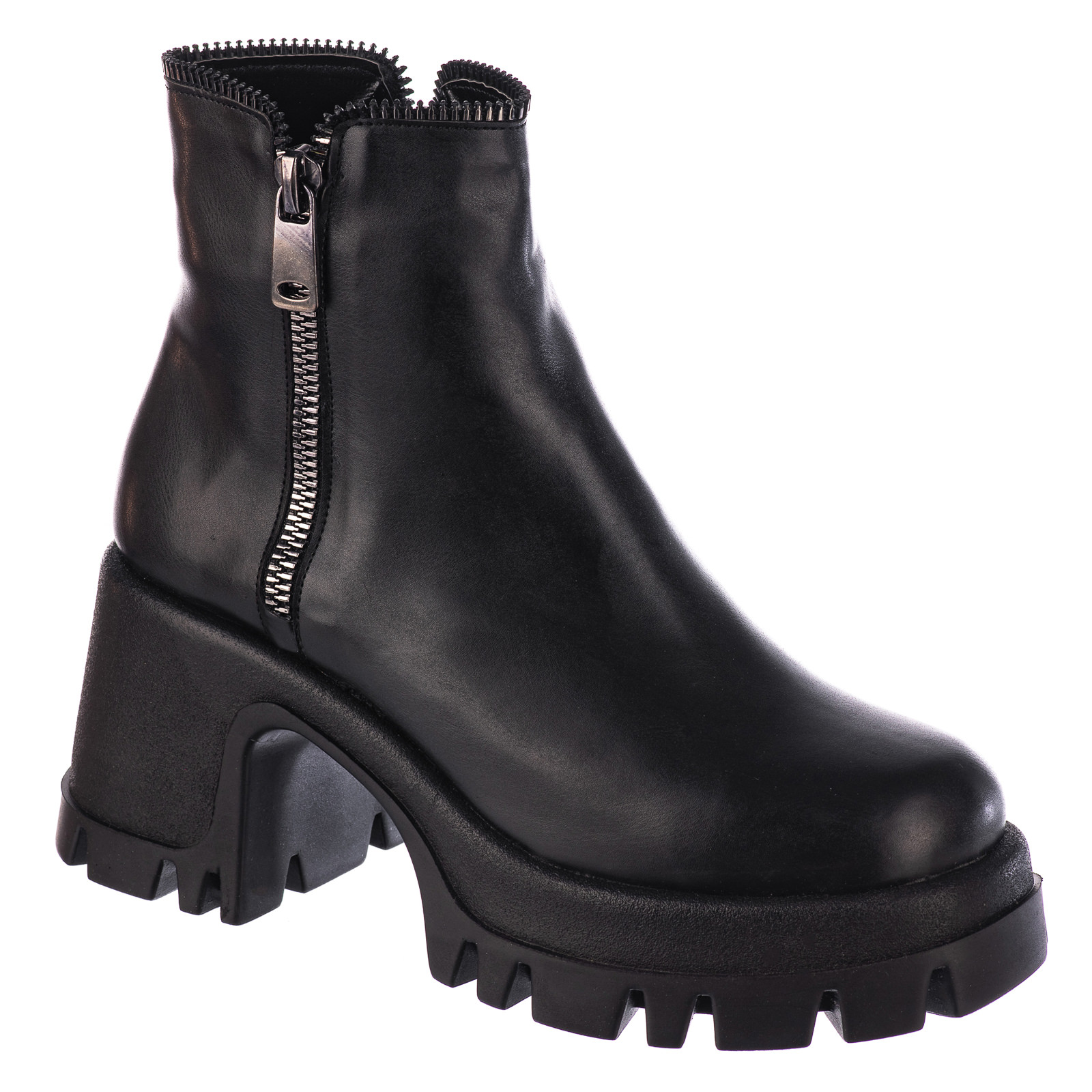 Women ankle boots B712 - BLACK