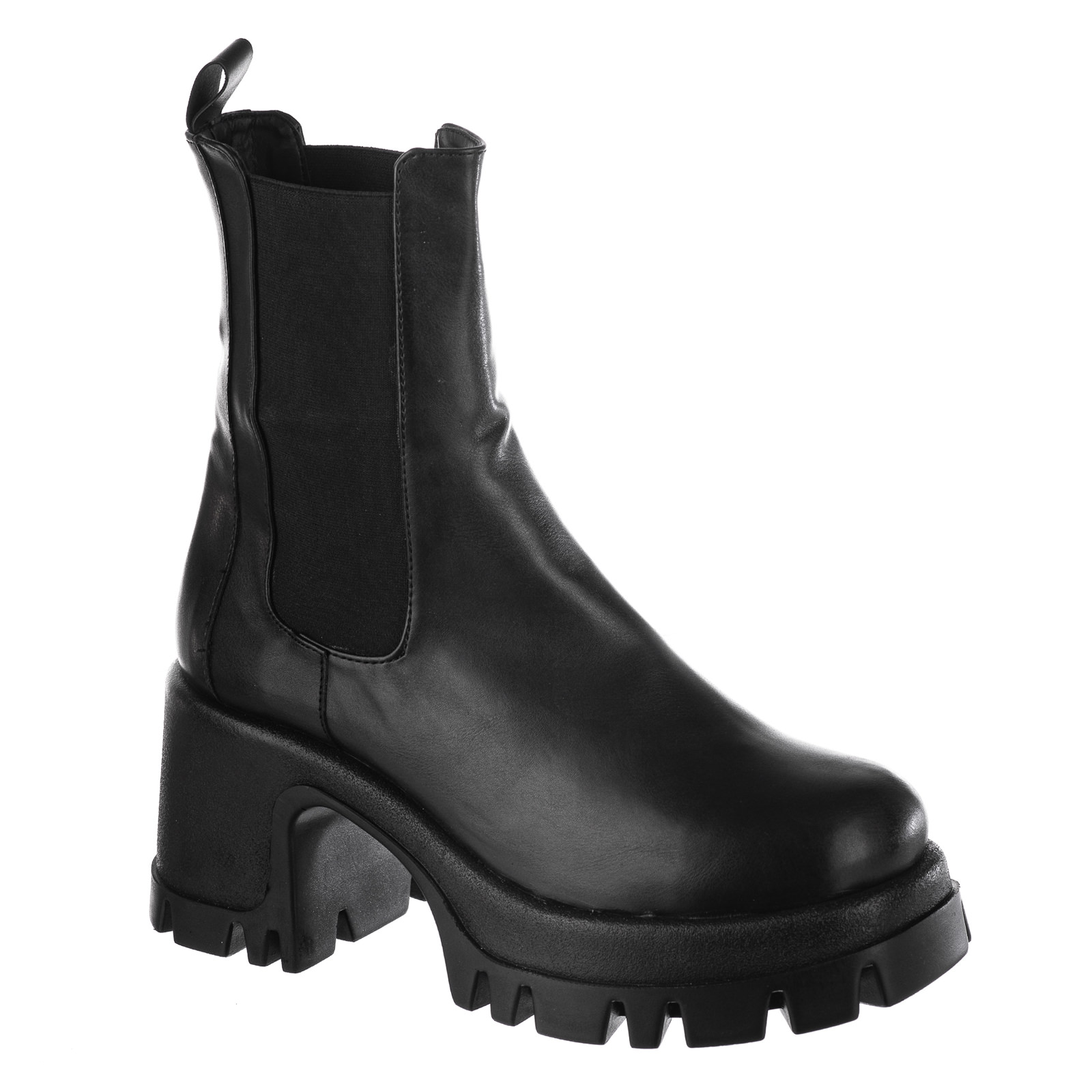 Women ankle boots B713 - BLACK