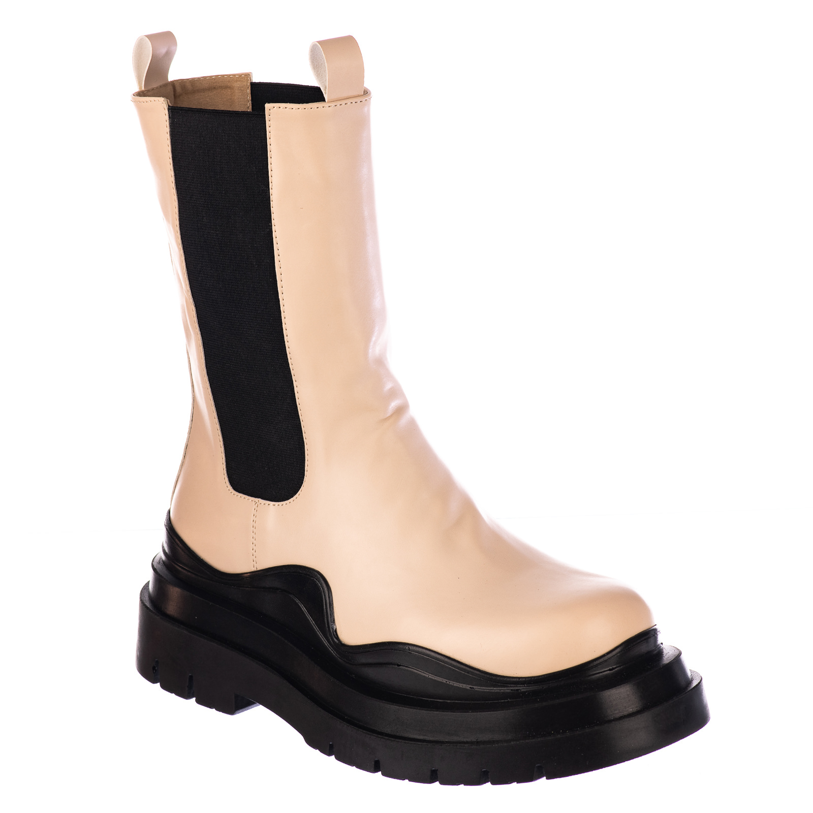 Women ankle boots B714 - BEIGE