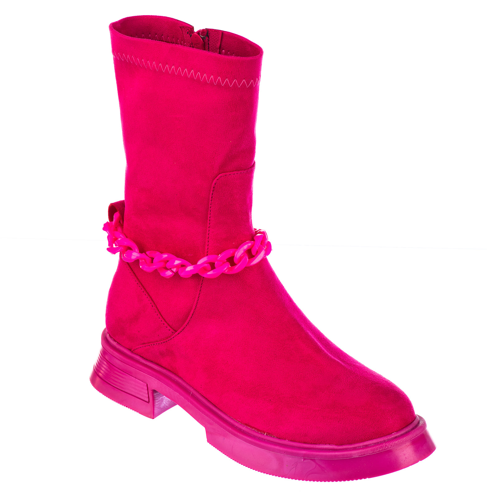 Women ankle boots B718 - PINK