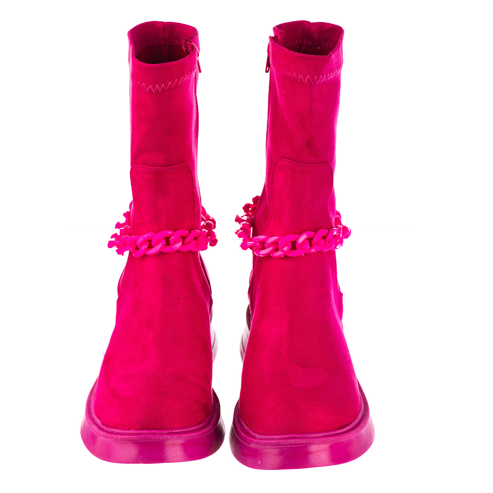 Women ankle boots B718 - PINK