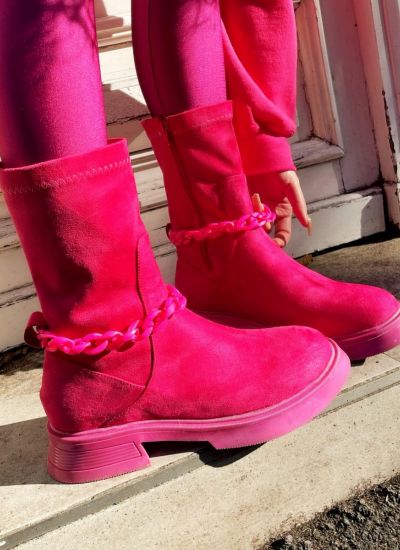 Women ankle boots SADAF - PINK