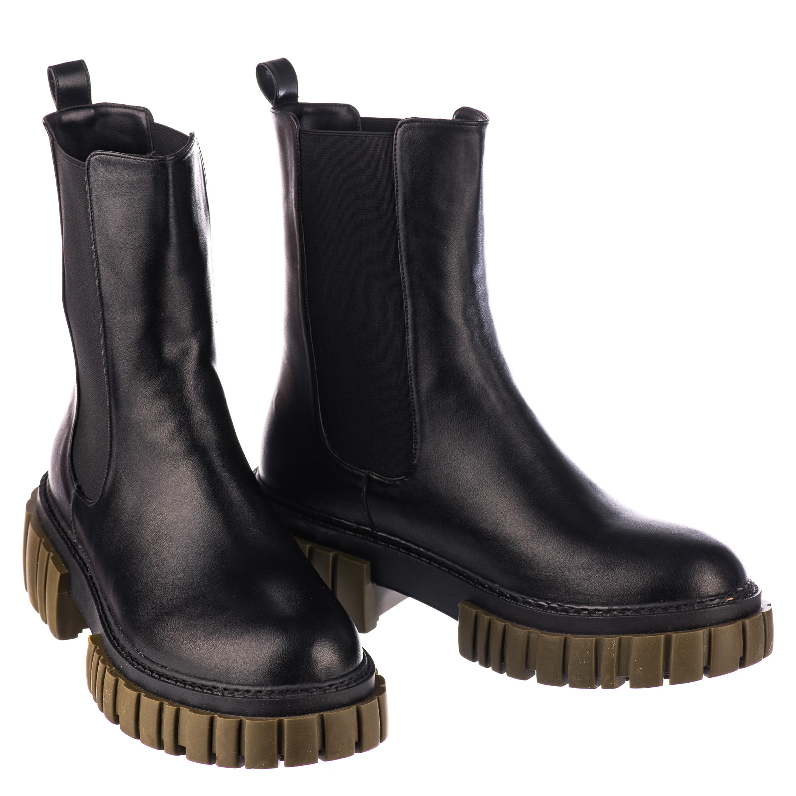 Women ankle boots B719 - BLACK