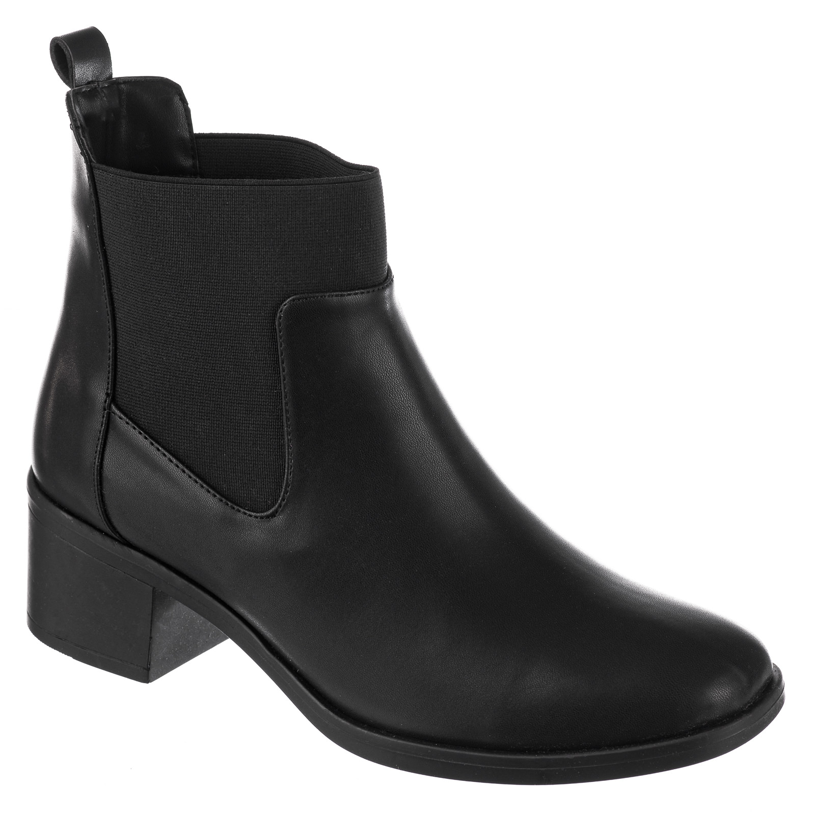 Women ankle boots B721 - BLACK